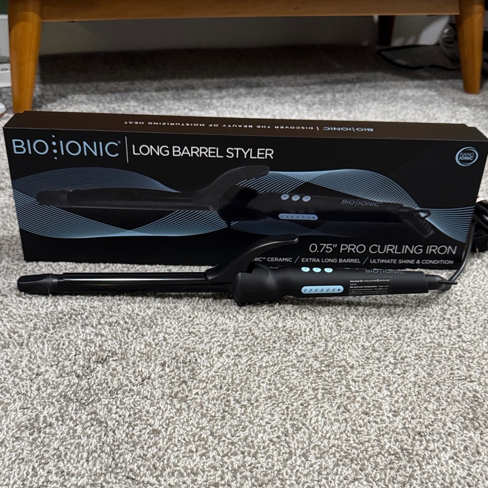 Bio Ionic Black Long Barrel Styler